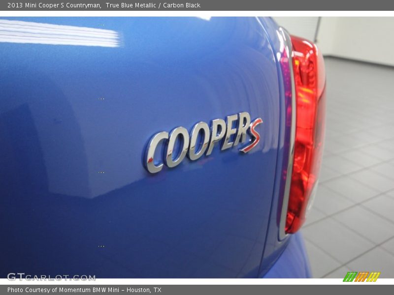 True Blue Metallic / Carbon Black 2013 Mini Cooper S Countryman