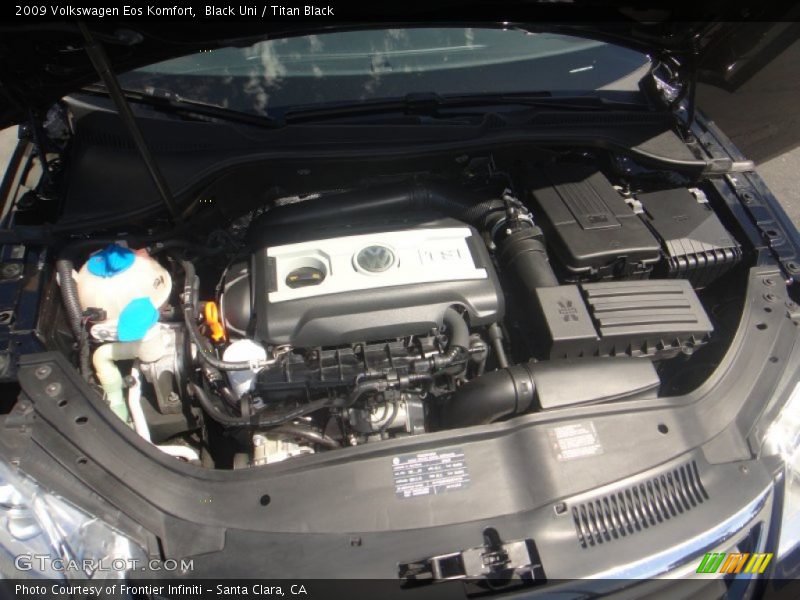 Black Uni / Titan Black 2009 Volkswagen Eos Komfort