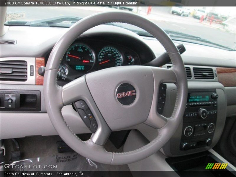  2008 Sierra 1500 SLE Crew Cab Steering Wheel