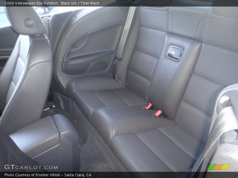 Black Uni / Titan Black 2009 Volkswagen Eos Komfort