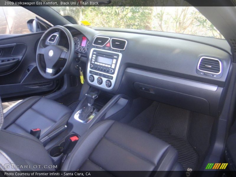 Black Uni / Titan Black 2009 Volkswagen Eos Komfort