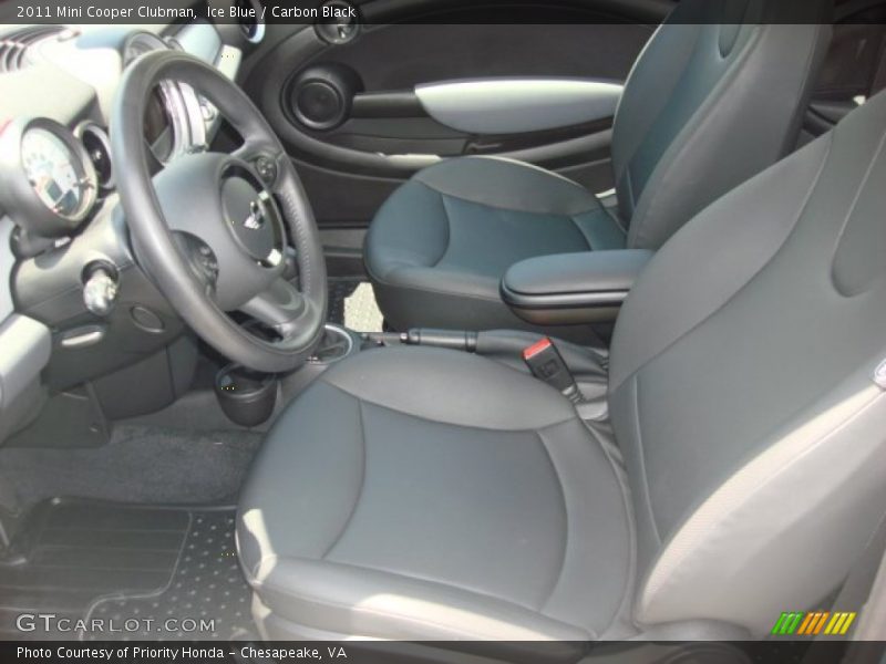 Ice Blue / Carbon Black 2011 Mini Cooper Clubman