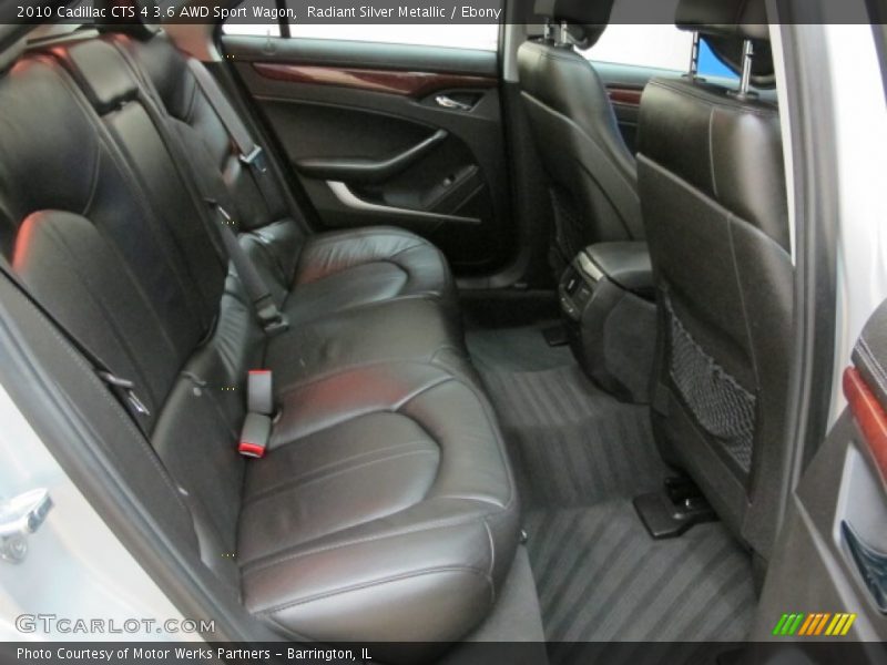 Rear Seat of 2010 CTS 4 3.6 AWD Sport Wagon