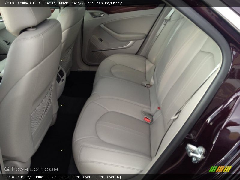 Black Cherry / Light Titanium/Ebony 2010 Cadillac CTS 3.0 Sedan