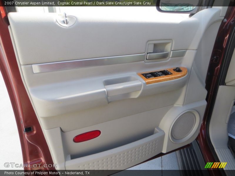 Cognac Crystal Pearl / Dark Slate Gray/Light Slate Gray 2007 Chrysler Aspen Limited