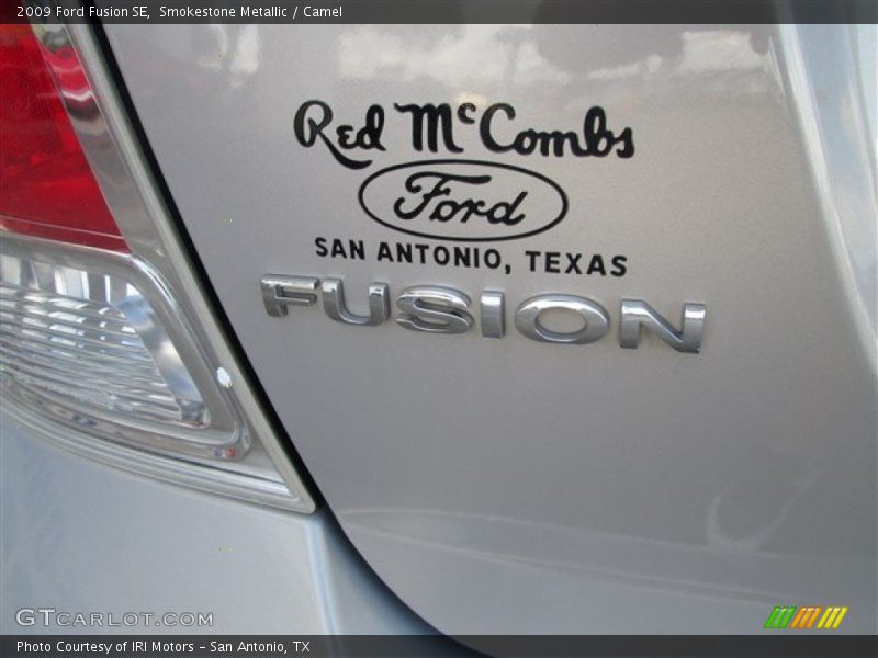 Smokestone Metallic / Camel 2009 Ford Fusion SE