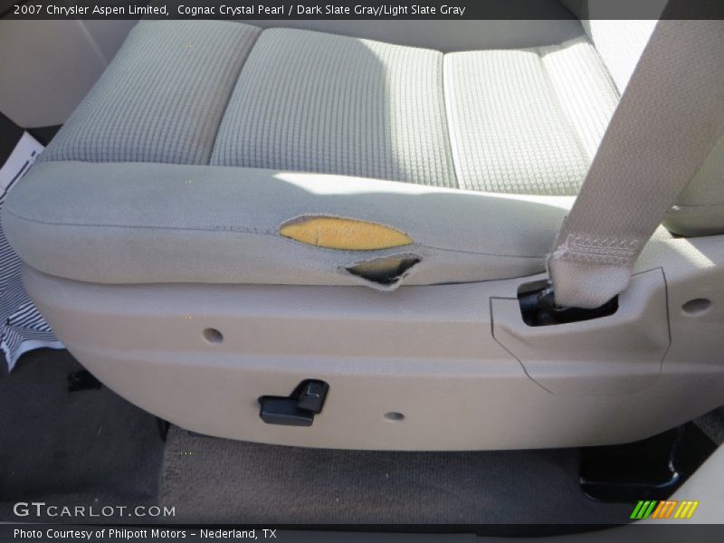 Cognac Crystal Pearl / Dark Slate Gray/Light Slate Gray 2007 Chrysler Aspen Limited