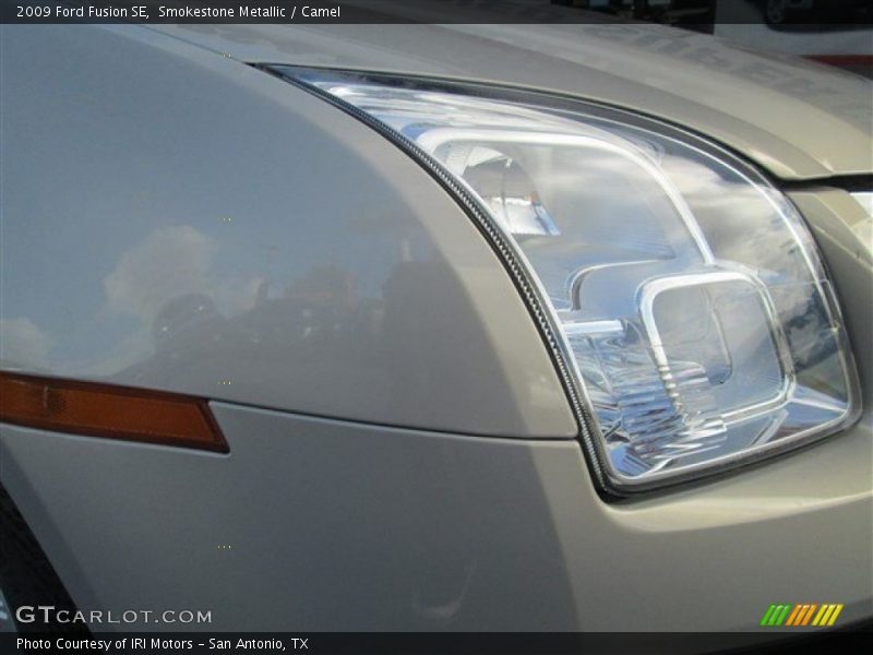 Smokestone Metallic / Camel 2009 Ford Fusion SE