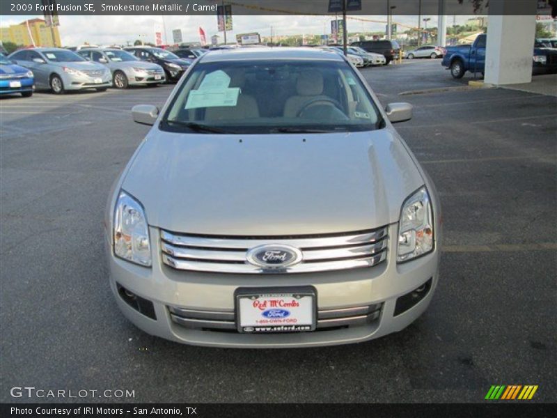 Smokestone Metallic / Camel 2009 Ford Fusion SE