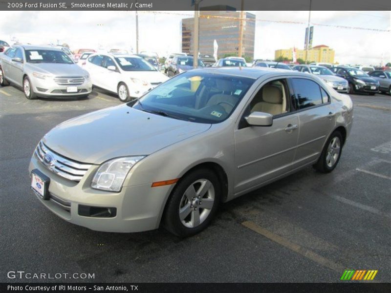Smokestone Metallic / Camel 2009 Ford Fusion SE