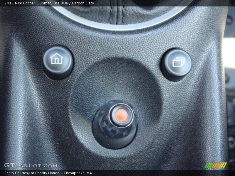 Ice Blue / Carbon Black 2011 Mini Cooper Clubman
