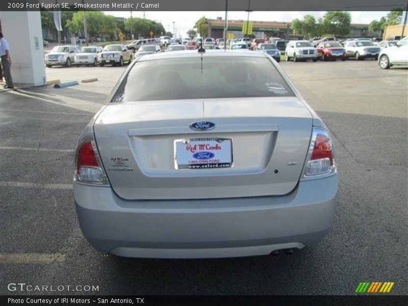 Smokestone Metallic / Camel 2009 Ford Fusion SE