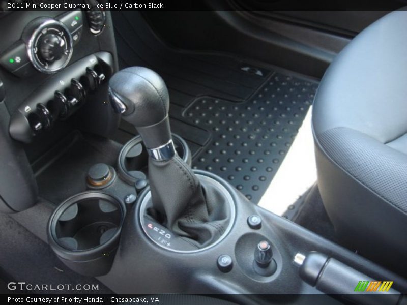 Ice Blue / Carbon Black 2011 Mini Cooper Clubman