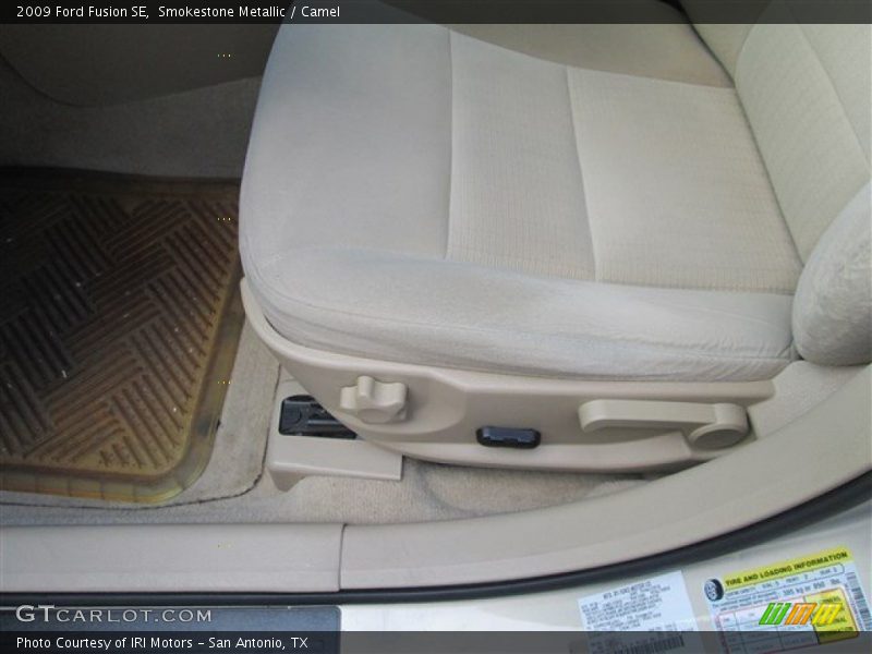 Smokestone Metallic / Camel 2009 Ford Fusion SE