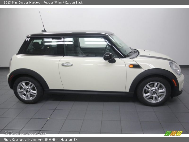 Pepper White / Carbon Black 2013 Mini Cooper Hardtop