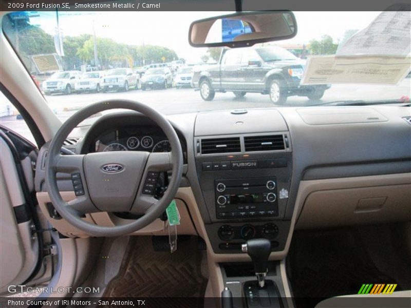 Smokestone Metallic / Camel 2009 Ford Fusion SE