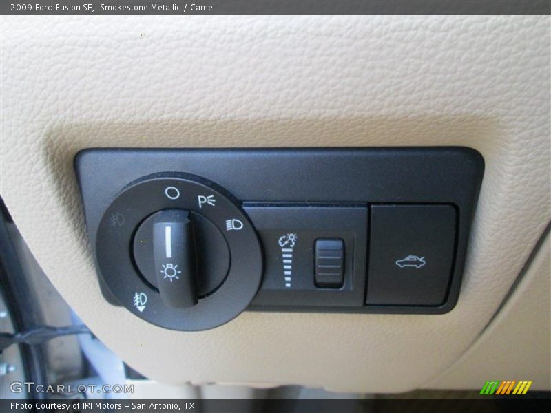 Smokestone Metallic / Camel 2009 Ford Fusion SE