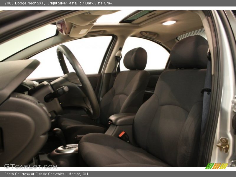 Bright Silver Metallic / Dark Slate Gray 2003 Dodge Neon SXT