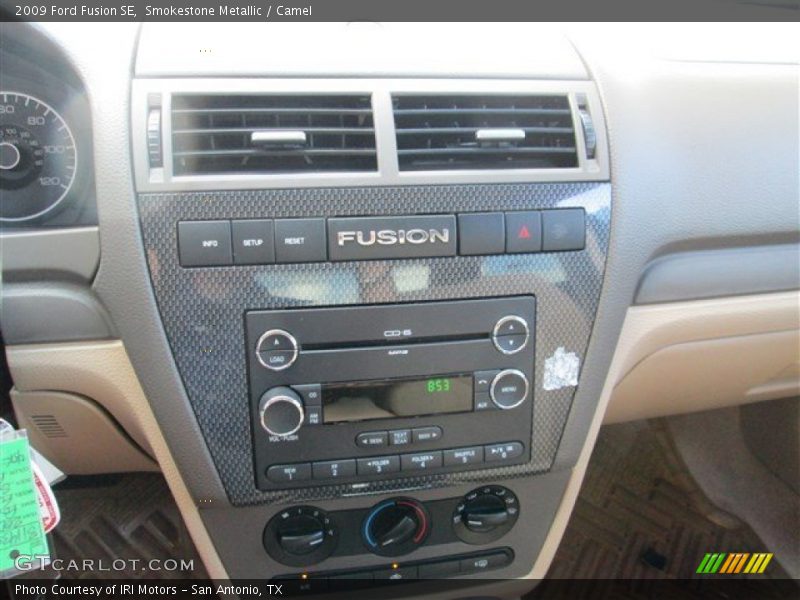 Smokestone Metallic / Camel 2009 Ford Fusion SE