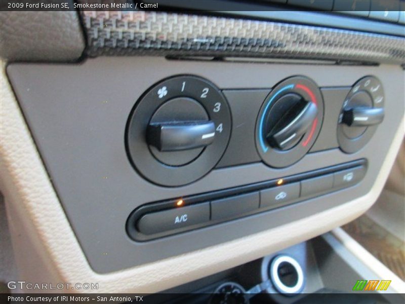 Smokestone Metallic / Camel 2009 Ford Fusion SE