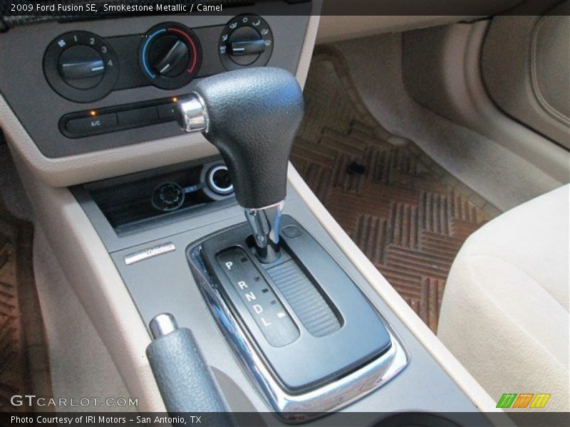 Smokestone Metallic / Camel 2009 Ford Fusion SE