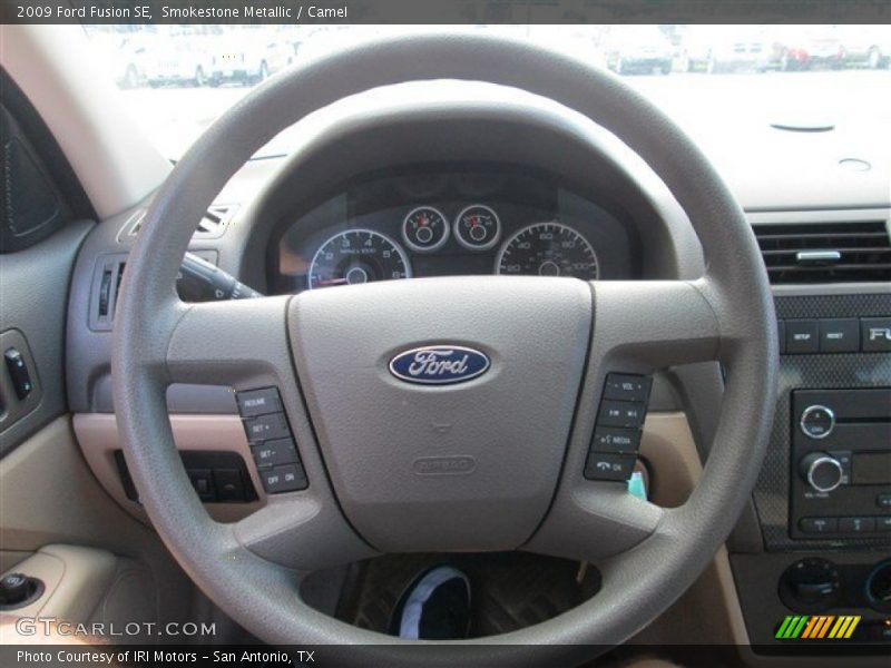 Smokestone Metallic / Camel 2009 Ford Fusion SE