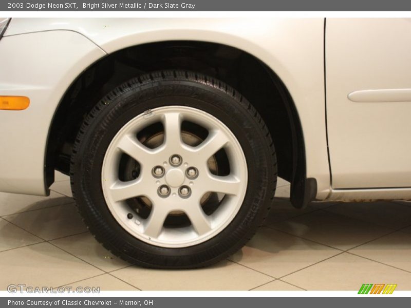 Bright Silver Metallic / Dark Slate Gray 2003 Dodge Neon SXT
