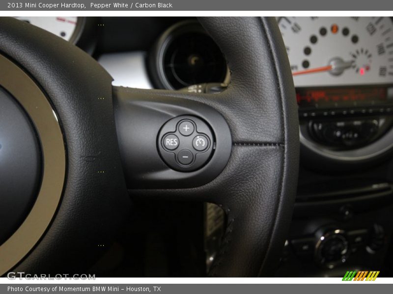 Pepper White / Carbon Black 2013 Mini Cooper Hardtop