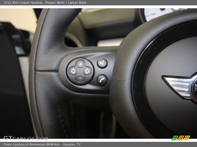 Pepper White / Carbon Black 2013 Mini Cooper Hardtop