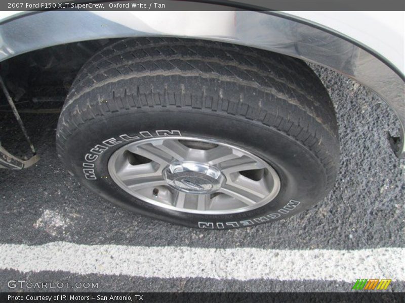 Oxford White / Tan 2007 Ford F150 XLT SuperCrew