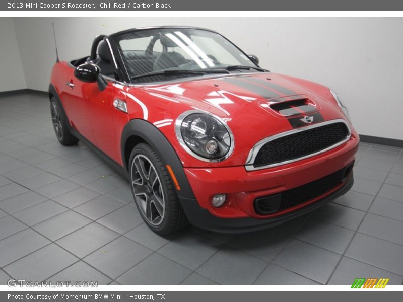 Chili Red / Carbon Black 2013 Mini Cooper S Roadster