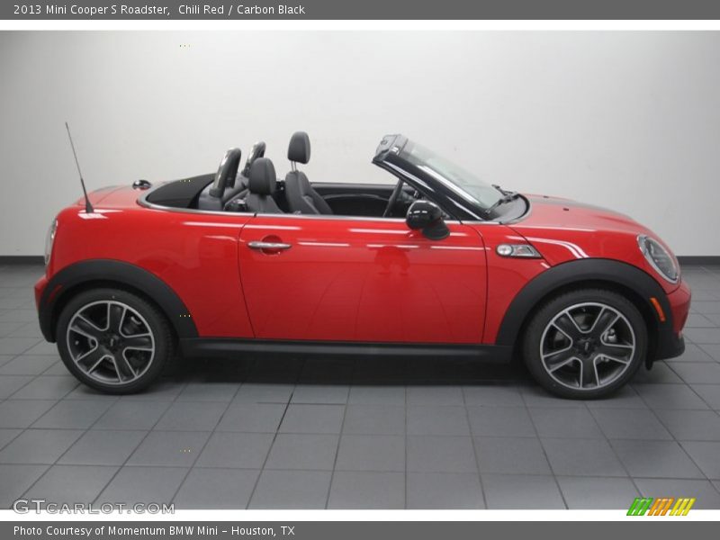 Chili Red / Carbon Black 2013 Mini Cooper S Roadster