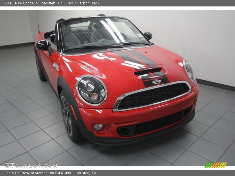 Chili Red / Carbon Black 2013 Mini Cooper S Roadster