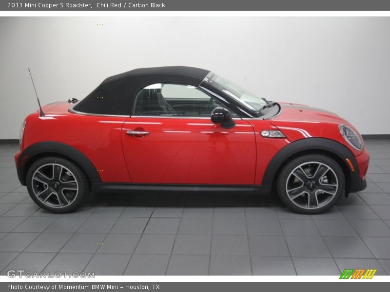 Chili Red / Carbon Black 2013 Mini Cooper S Roadster