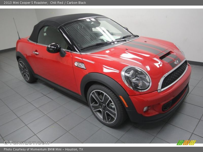 Chili Red / Carbon Black 2013 Mini Cooper S Roadster