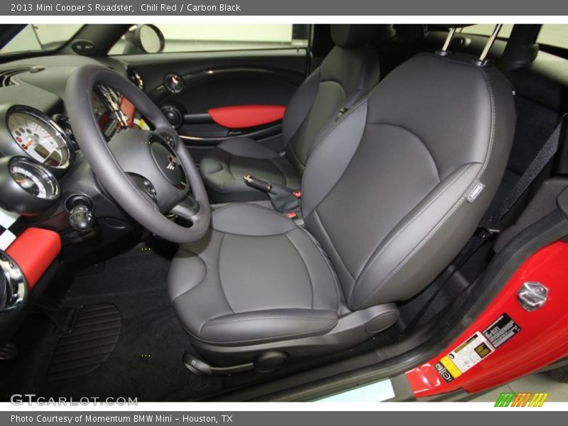 Chili Red / Carbon Black 2013 Mini Cooper S Roadster