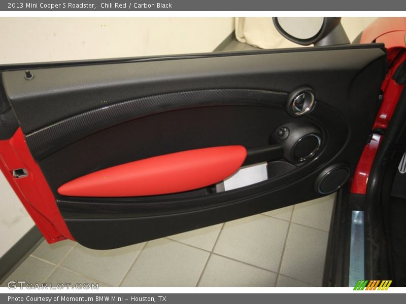 Chili Red / Carbon Black 2013 Mini Cooper S Roadster