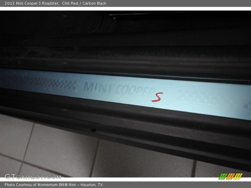 Chili Red / Carbon Black 2013 Mini Cooper S Roadster