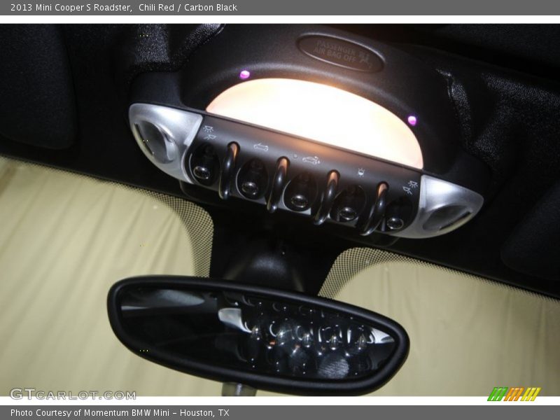 Chili Red / Carbon Black 2013 Mini Cooper S Roadster