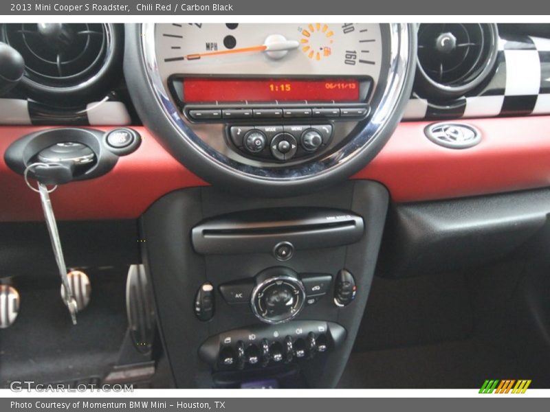 Chili Red / Carbon Black 2013 Mini Cooper S Roadster