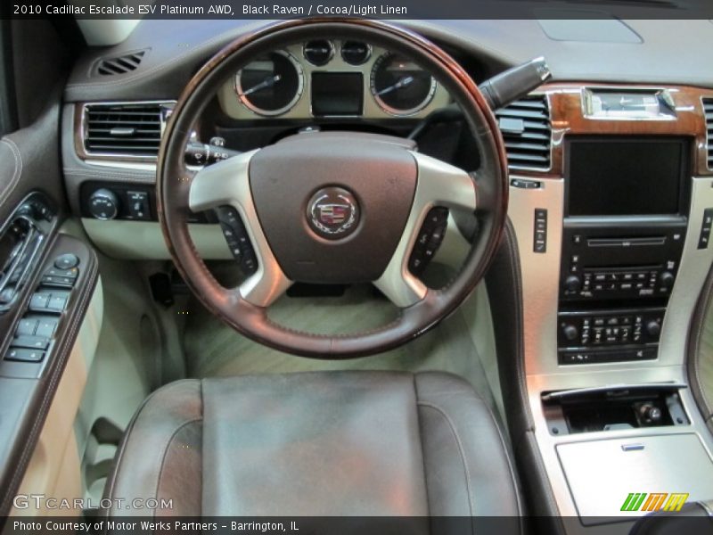 Dashboard of 2010 Escalade ESV Platinum AWD