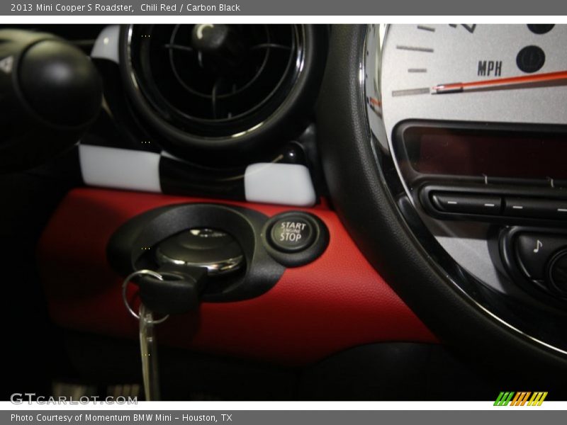 Chili Red / Carbon Black 2013 Mini Cooper S Roadster