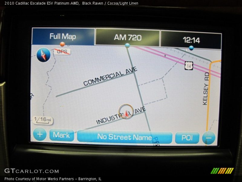 Navigation of 2010 Escalade ESV Platinum AWD