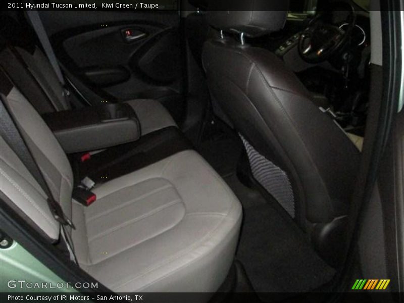 Kiwi Green / Taupe 2011 Hyundai Tucson Limited