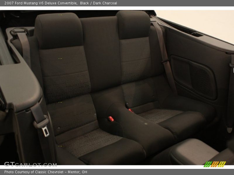 Black / Dark Charcoal 2007 Ford Mustang V6 Deluxe Convertible