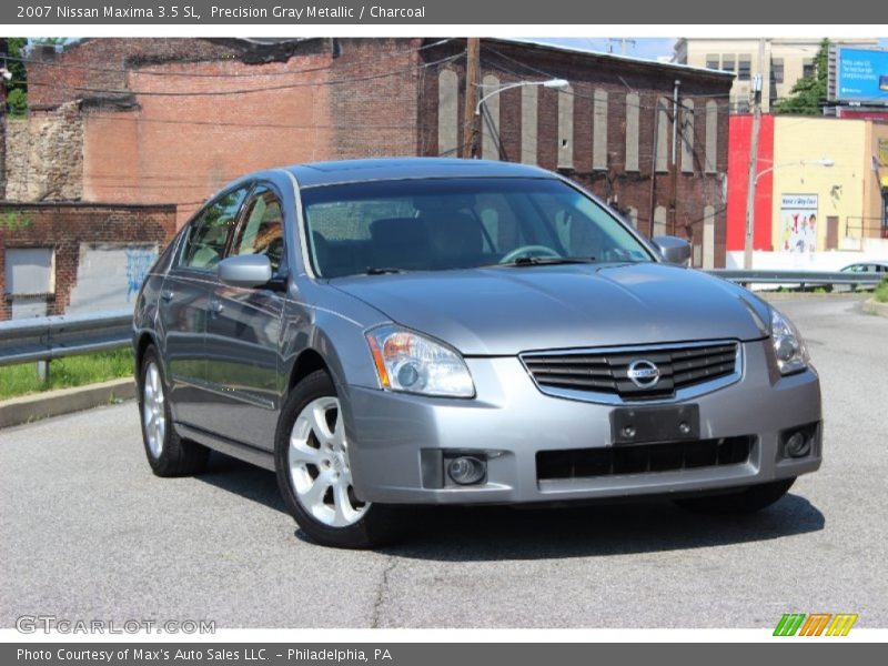 Precision Gray Metallic / Charcoal 2007 Nissan Maxima 3.5 SL