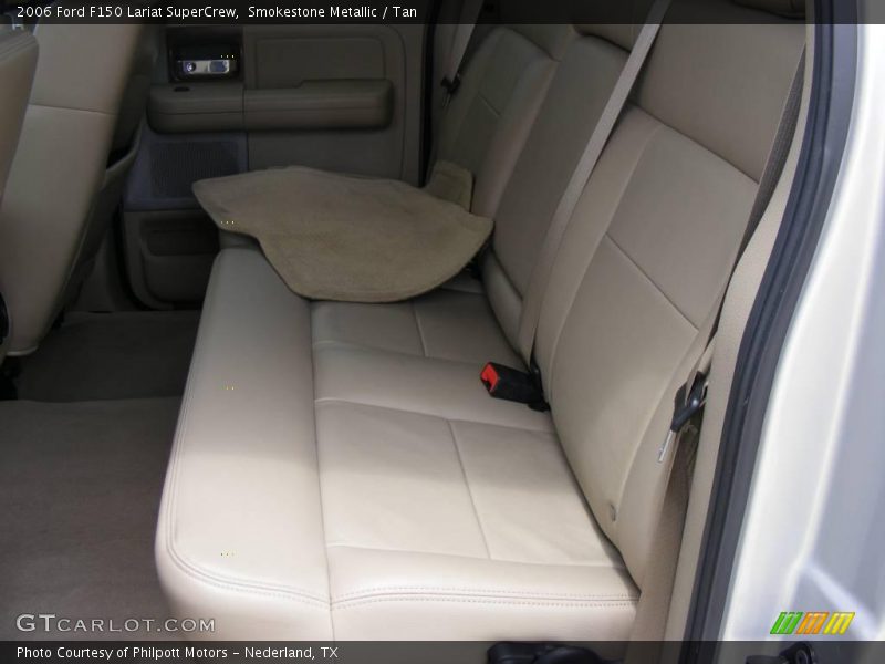 Smokestone Metallic / Tan 2006 Ford F150 Lariat SuperCrew