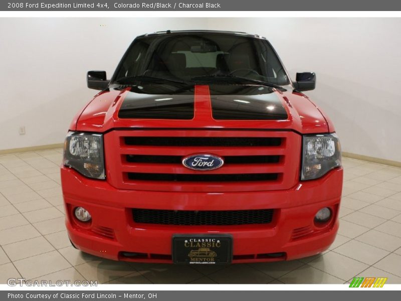 Colorado Red/Black / Charcoal Black 2008 Ford Expedition Limited 4x4