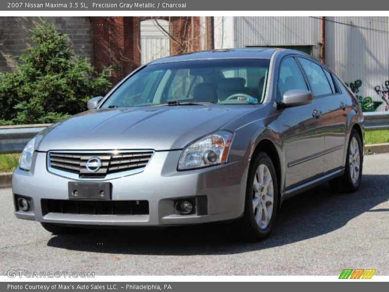 Precision Gray Metallic / Charcoal 2007 Nissan Maxima 3.5 SL