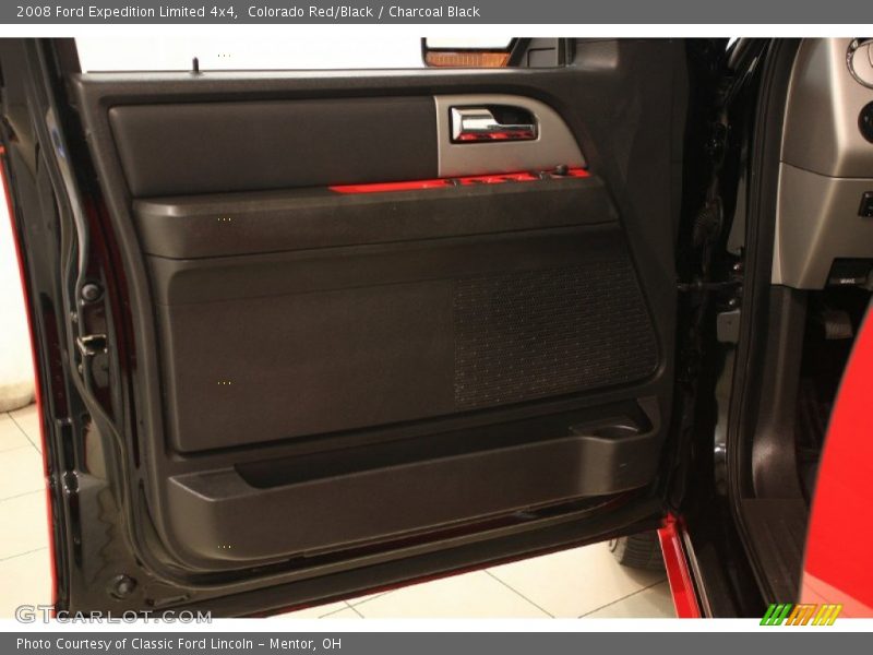 Colorado Red/Black / Charcoal Black 2008 Ford Expedition Limited 4x4